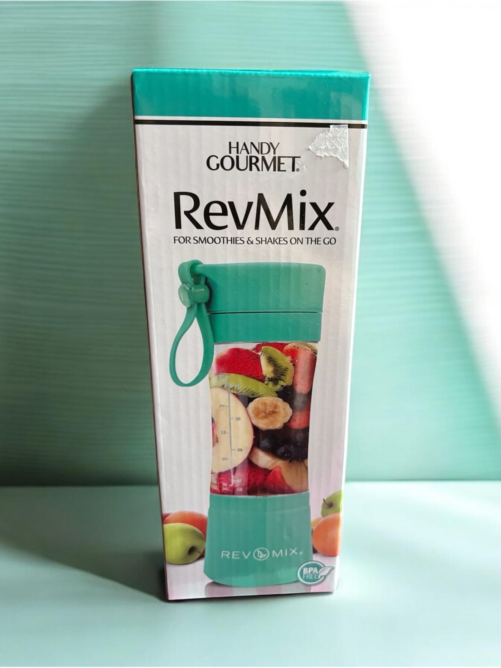 RevMix Portable Blender Bottle - Teal